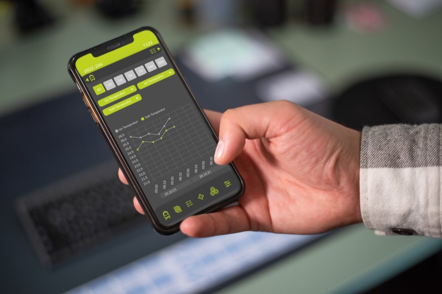 VinPilot App auf dem Handy